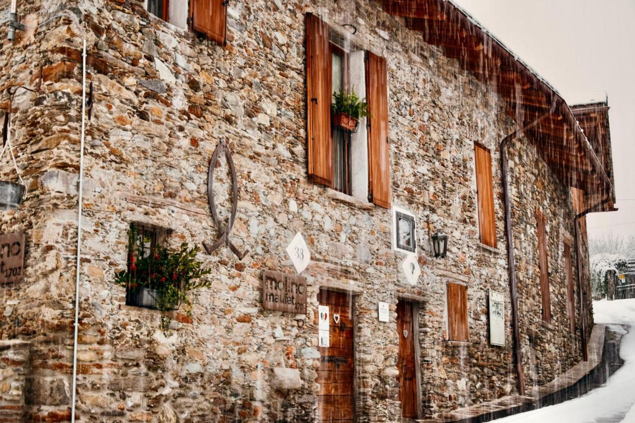 La Volta - Lake Como Heritage Home In Molino Maufet Watermill - Patio On The Garden Colico Exterior photo