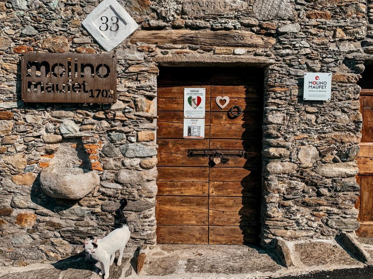 La Volta - Lake Como Heritage Home In Molino Maufet Watermill - Patio On The Garden Colico Exterior photo