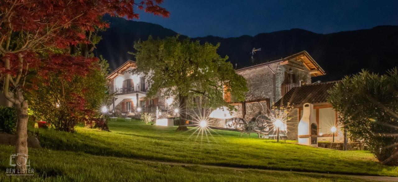 La Volta - Lake Como Heritage Home In Molino Maufet Watermill - Patio On The Garden Colico Exterior photo