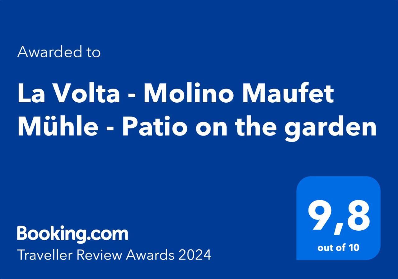 La Volta - Lake Como Heritage Home In Molino Maufet Watermill - Patio On The Garden Colico Exterior photo